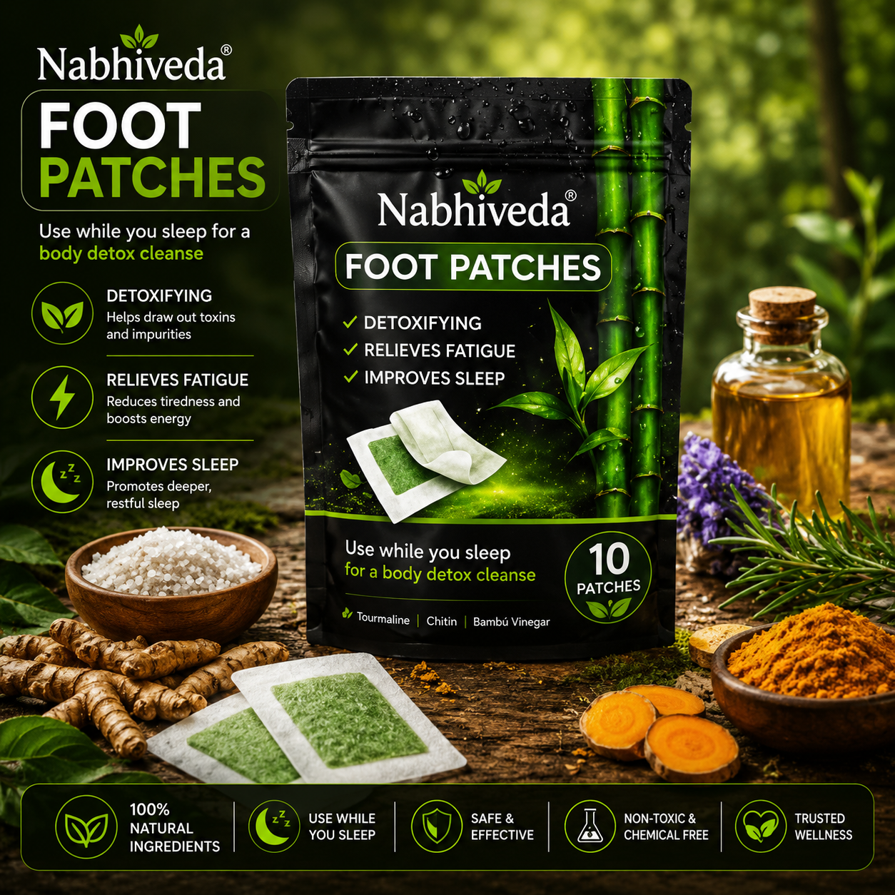 Overnight Wellness Foot Patch™ (Rs100 Off on Prepaid Order)